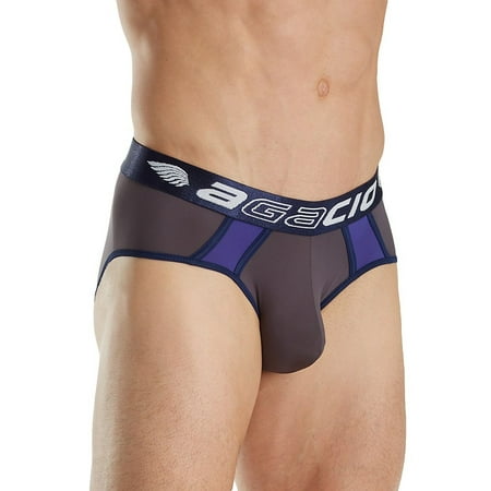 

Agacio AGJ004 Structure Large Pouch Bikini Brief