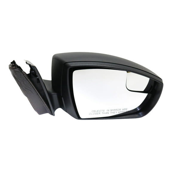 MIRROR Compatible For 2012-2014 Ford Focus Right Passenger Power Glass Textured Black