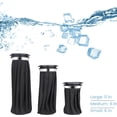 thumbnail image 2 of Paquete de hielo de 3 piezas [6, 9, 11 pulgadas] paquete de hielo frío y caliente reutilizable para aliviar el dolor de lesiones deportivas como cabeza, espalda, cuello, hombros, etc., 2 of 5
