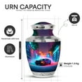thumbnail image 2 of Yatskia Colorful Lightning Car Little Keepsake Urns for Human Ashes Adult Men and Women, Large Memorial Urn for Adult Ashes, (Tasty 10 Inch and 3 Inch), 2 of 7