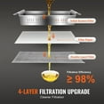 thumbnail image 4 of STAWAY Filtre pour Friteuse Mobile - Réservoir d'Huile 18L, Filtration 98 %, Vitesse 10L/min, Acier Inoxydable, Sûr et Pratique avec Roues Pivotantes pour Restaurants, 4 of 9