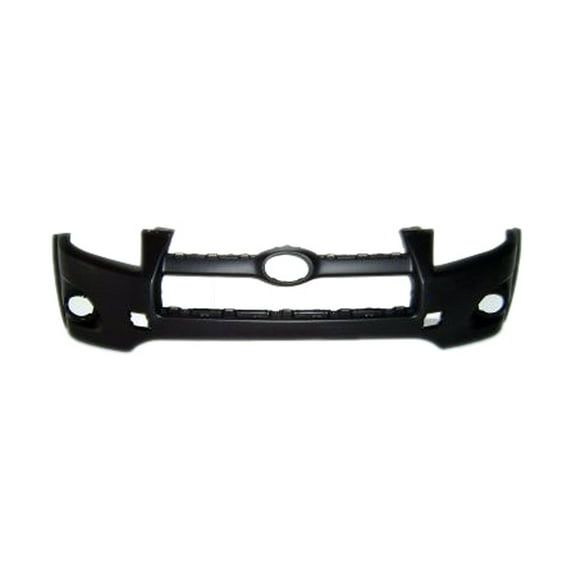 New Toyota OE Unpainted Front Bumper Cover Replaces 521190R903 For Limited model fits 2009-2012 Toyota RAV4 Limited Sport Utility 4-Door