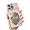 Pink, variant on for iPhone Case,Luxury Rhinostone Glitter Frame Butterfly Pattern with Mirror Soft Shockproof Phone Case (White,iPhone 12)