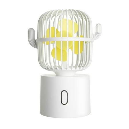 

QIIBURR Portable Outdoor Fan Small Usb Fan Desk Fan Mini Fan Powerful Small Personal Portable Fan 3 Speed USB Table Fan for Kids Girls Woman Man Home Office Outdoor Small Portable Table