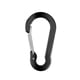 thumbnail image 4 of Kuymtek 12 Uds. Clips Mosquetón Pequeños Con Hebilla Montañismo Multiherramienta para Acampar (negro), 4 of 9