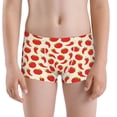thumbnail image 5 of Yiaed Tomatoes And Chili Print Boys' Boxer Briefs Cotton Casual Stretch Comfort Boys Boxers - Kids Boxer Briefs Underwear for Boys (6-18)-XX-Small, 5 of 5
