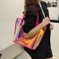 thumbnail image 6 of One Shoulder bag Fashion transparent casual Going out bucket bag, 6 of 6