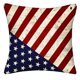 thumbnail image 2 of Fundas de cojín del 4 de julio con diseño de bandera patriótica y estrellas, decoración para sofá, dormitorio, hogar, funda de almohada de lino., 2 of 6
