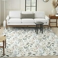 thumbnail image 4 of Nourison Nourison Washables Floral Ivory Multicolor 5'2" x 7' Area Rug (5x7), 4 of 10