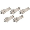 thumbnail image 4 of 5 uds conector de clavija de aviación macho hembra cable Panel de alimentación chasis accesorios de Metal GX16 16mm 450V, 4 of 8