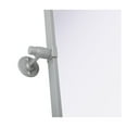 thumbnail image 4 of Elegant Kitchen and Bath Amoura 27X30 Pivot Mirror In Silver, 4 of 15