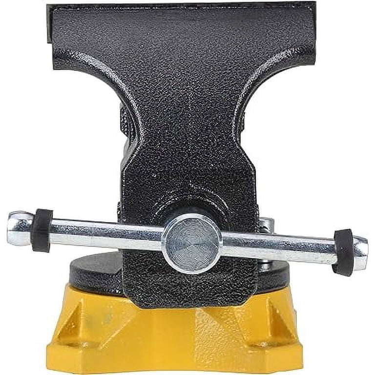 Olympia Tools 5-Inch Bench Vise - Heavy Duty Mechanic's Vise With 30,000 PSI Casting
