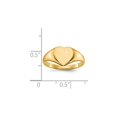 thumbnail image 5 of Solid 14k Yellow Gold Engravable Signet Ring (9.4mm) - Size 7, 5 of 5