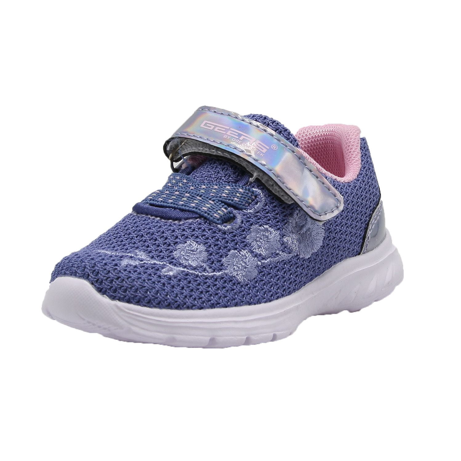 Geers Girls Toddler 6223 Velcro Strap Casual Sneaker - (8 M US Toddler ...