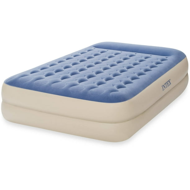Intex 18 Dura Beam Standard Raised Pillow Rest Air Mattress Queen Walmart Com Intex 18 Dura Beam Standard Raised Pillow Rest Air Mattress Queen Walmart Com