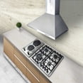 thumbnail image 4 of Combo Supra, parrilla de gas, + parrilla electrica y campana de pared SUPRA Combo DODICI con 2 parrillas y 1 campana, 4 of 8