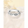 thumbnail image 6 of Suplight 925 Sterling Silver Band Rings 3.5mm High Polished Wedding Engagement Bands for Women Men, 6 of 9