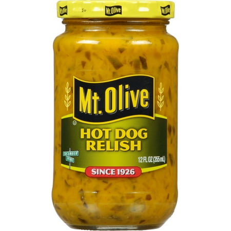 Mt Olive Hot Dog Relish,12 fl oz Jar