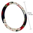 thumbnail image 4 of Cherry 14.5 Inch Printing PVC Leather Car Wheel Cover Steering Wheel Cover Auto Accessories, 4 of 6