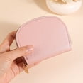 thumbnail image 6 of Women's Stylish Solid Color Zipper Purse Card Slot Credit Card Holder Compact Wallet For Daily Use, 6 of 6
