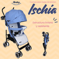 thumbnail image 2 of Carriola Bastón Ultraligera Plegable Viajera iBaby Ischia azul, 2 of 9