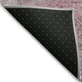 thumbnail image 5 of Addison Rugs Chantille Indoor/Outdoor Traditional Border Pink Machine Washable Rectangle Rug, 5' x 7'6", 5 of 7
