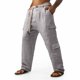 thumbnail image 1 of Kalauyu Men's Casual Cargo Sweatpants Waist Drawstring Joggers Loose Fit Pants for Men with Multi Pockets, 1 of 3