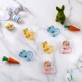 thumbnail image 2 of Cook With Color 6 Piece Straw Topper Set, Reusable Straw Covers, Universal Fit, Dishwasher Safe, Bunny, 2 of 5