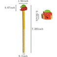 thumbnail image 2 of 28 pcs Mixed Cartoon Stripes Colored Wood Pencils with Fruit Animal Top Pencil Sharpener, 2 of 5
