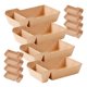 thumbnail image 5 of unbranded 50Ud De Cartón Para Snacks Con Doble Sección Para Separar Alimentos, 5 of 8