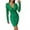 Green, variant on QHFBli Women's Lace Mini Dress 2025 Fall Long Sleeve Sweetheart Neckline Bow Tie Backless A Line Short Going Out Dresses