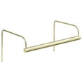 thumbnail image 2 of House of Troy Slim-Line 16" Polished Brass Picture Light, 2 of 3
