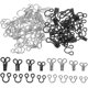 thumbnail image 2 of 50 Pcs Hooks Eyes Bra Hook Sewing Hooks Hook Eye Sewing Eye Closure Replacement Bra, 2 of 3