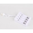 thumbnail image 2 of Battery Charger For AA AAA Batteries 4 Ports Battery Charger With USB Plug Universal Power Tool Accessories, 2 of 11