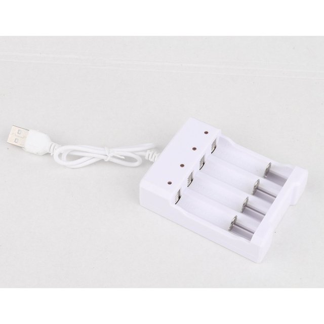 Battery Charger For AA AAA Batteries 4 Ports Battery Charger With USB Plug Universal Power Tool Accessories