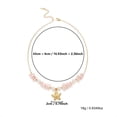 thumbnail image 2 of NICKSUN Boho Summer Beach Starfish Shell Chip Beaded Necklaces, Color Dopamine Irregular Crushed Stone Seashell Stackable Chokers, Ocean Resort Layered Statement Jewelry, 2 of 7