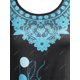 thumbnail image 3 of Camiseta de Oscilación de Talla Extra con Estampado Floral de Colores Rosegal  Mangas largas de talla grande, 3 of 5