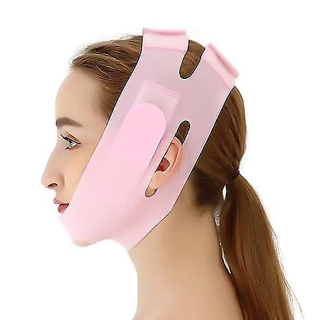 Réducteur de Double Menton en Silicone Réutilisable, Masque Facial en Silicone en Forme de V pour Lifting du Visage et du Cou, Compression du Menton, Éliminateur de Double Menton en Forme de V