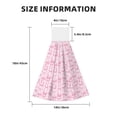 thumbnail image 3 of Sikiie Ribbon Bow Hand Towel with Loop Hanging Towel Absorbent Tie Towels for Kitchen Tea Bar Bathroom Decor, 3 of 7