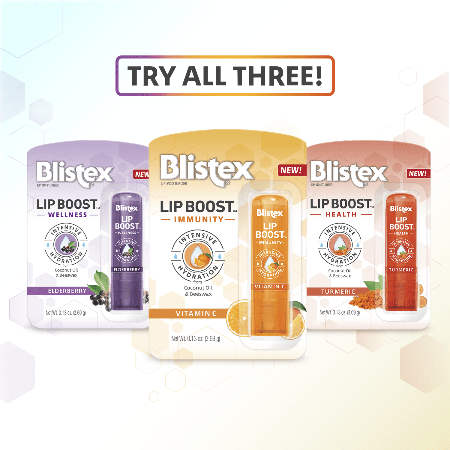 blistex lip boost vitamin c Blistex Lip Balm Boost Immunity with Coconut Oil, Vitamin C, & Beeswax,  0.13 oz