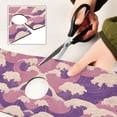 thumbnail image 6 of Yayeee Faucet Mat for Kitchen Sink 30" Diatomite Long Splash Guard Pad, Purple Wave Pattern, 6 of 7