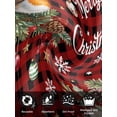 thumbnail image 7 of Merry Christmas Plaid Cloth Napkins Set of 4 Reusable Dinner Napkins, Checkered Xmas Tree Snowflake Poinsettia Cocktail Napkin Washable Table Napkins for Wedding/Holiday Party/Baby Shower 20"x20", 7 of 7