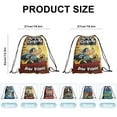 thumbnail image 5 of 12 Pcs Dogman Candy Drawstring Bag Drawstring Goodie Favor Bags for Boys and Girls Cartoon Birthday Party Decorations 27x34cm, 5 of 5