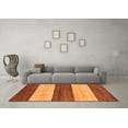thumbnail image 3 of Ahgly Company Indoor Rectangle Abstract Orange Modern Area Rugs, 7' x 9', 3 of 4