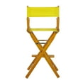 thumbnail image 3 of "30" Director's Chair Honey Oak Frame-Yellow Canvas", 3 of 3