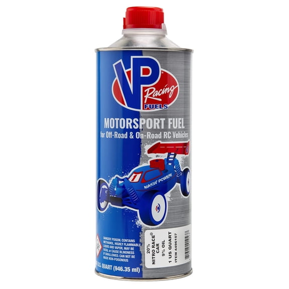 Nitrofuel VP Racing, 20% Nitro, 1 cuarto de galón para vehículos RC
