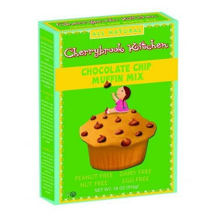 Cherrybrook Kitchen Chocolate Chip Muffin Mix, Peanut Free!, 18 Ounce