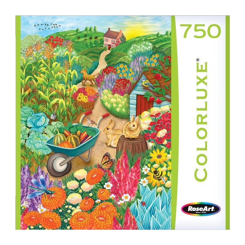 Colorluxe 750pc full bloom garden harvest