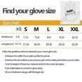 thumbnail image 4 of HESHENG Men Women Touch Screen Winter Sports Windproof Waterproof Outdoor Warm Gloves, Gray L, 4 of 7