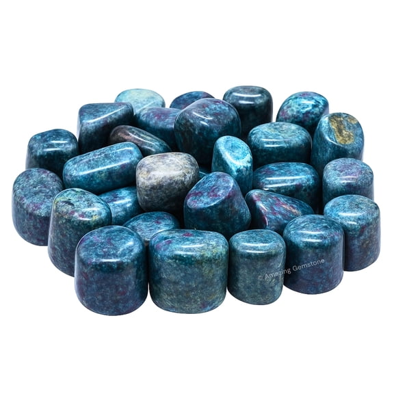Ruby Kyanite Crystals and Healing Stones Tumbled - 1000  Carats